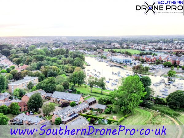 Drone photo, drone image, aerial photo, Bournemouth, Boscombe, Bournemouth Beach, Drone photography Bournemouth